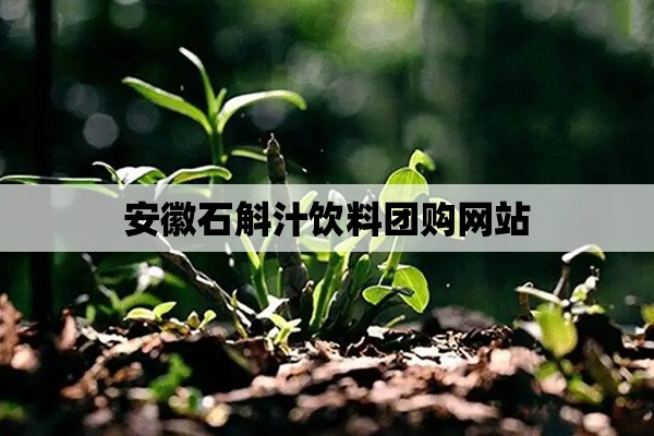 安徽石斛汁饮料团购网站-第1张图片-石斛站